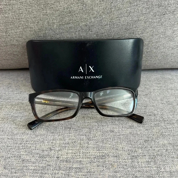 Armani Exchange Eyeglasses Frame with Case - Picture 1 of 9